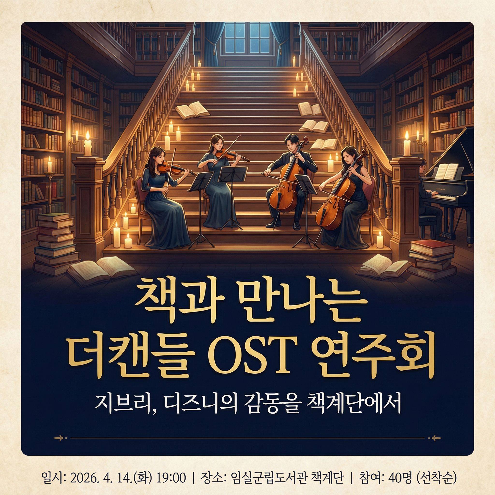 2026년 임실군립도서관 도서관의 날, 도서관 주간 행사 안내 2번째 이미지