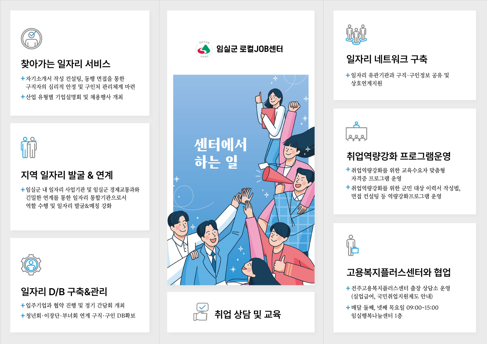 「임실군 로컬JOB(지역일자리)센터」운영 안내 및 홍보 2번째 이미지