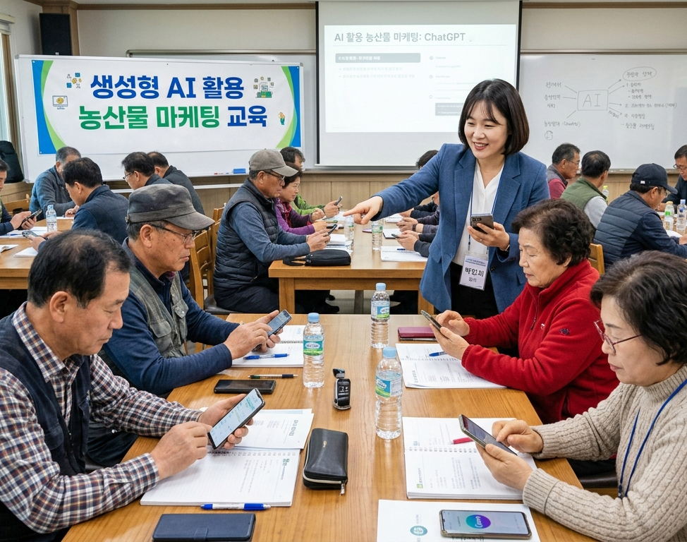 농산물 홍보도 AI 시대, 임실군 농업인 마케팅 교육 추진 1번째 이미지