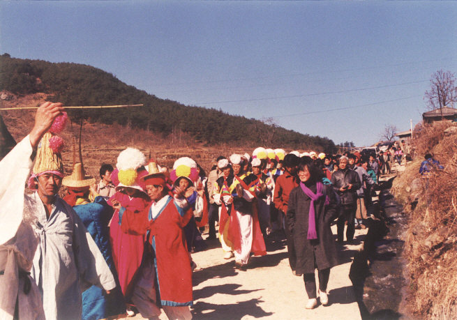 필봉마을 굿 축제 1989