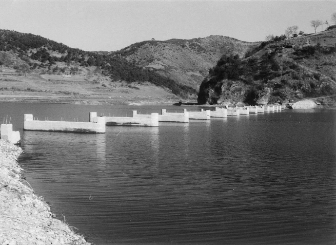 섬진강 구 댐 1980