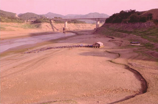 운암면 운암대교 한해지구 풍경 1992