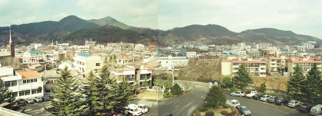 임실읍 옛 군청 앞 풍경