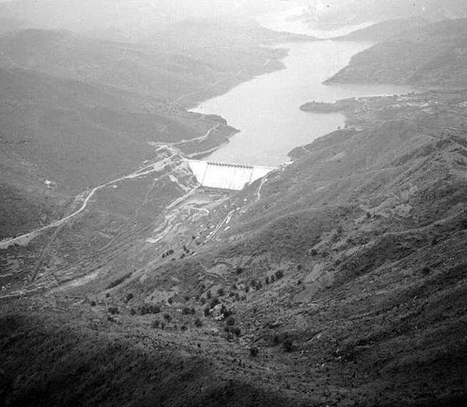 섬진강 댐 항공촬영 1968, 1969, 1970