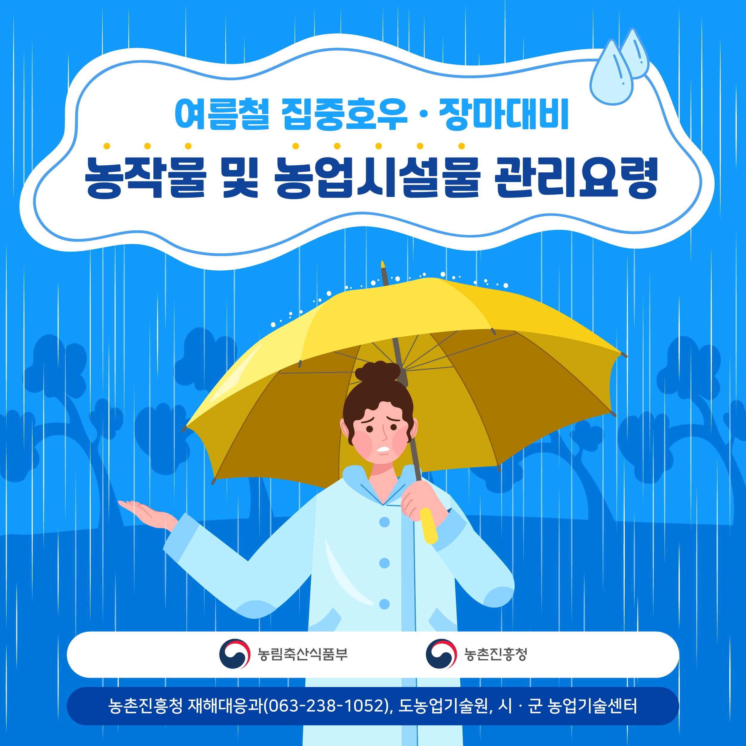 여름철 집중호우 · 장마 대비